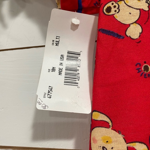 NWT! Boutique Dog Pajamas by Tom & Jerry 18m - Picture 5 of 10